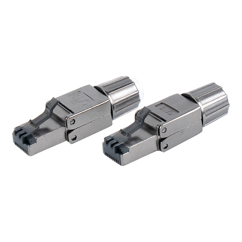 Đầu nối RJ45 không cần bảo vệ Cat8 RJ-G40S-1-C8 Đầu nối RJ45 không cần bảo vệ Cat8 RJ-G40S-1-C8