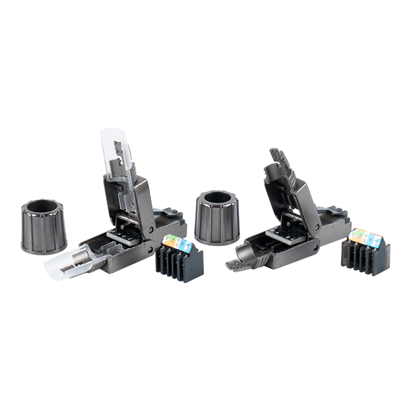 Đầu nối RJ45 không cần bảo vệ Cat8 RJ-G40S-1-C8 Đầu nối RJ45 không cần bảo vệ Cat8 RJ-G40S-1-C8