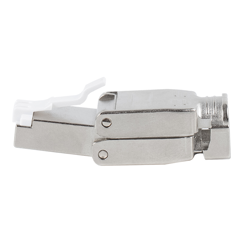 Đầu nối RJ45 loại đẩy xuống được bảo vệ Cat6A RJ-602S-1-C6A Đầu nối RJ45 loại đẩy xuống được bảo vệ Cat6A RJ-602S-1-C6A