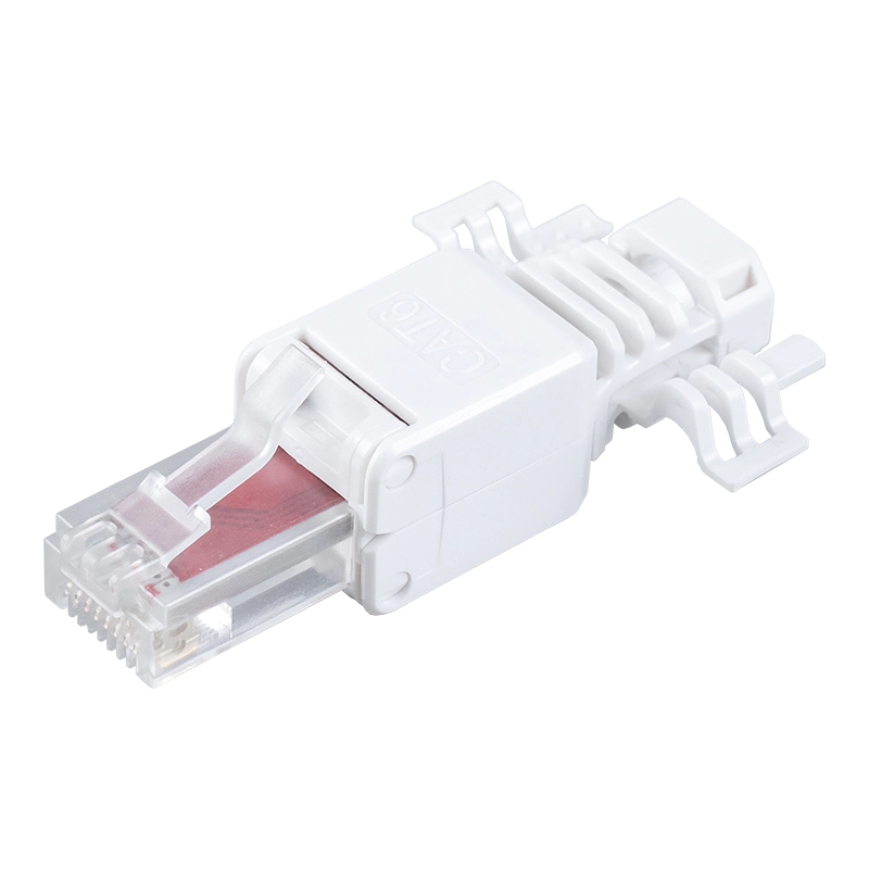 Đầu nối RJ45 không cần che chắn Cat6 (có cánh) RJ-688X-C6