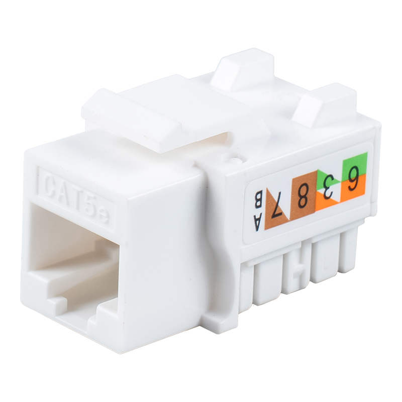 Giắc cắm mô-đun 90° không được che chắn Cat5e SM-2016H8C5E