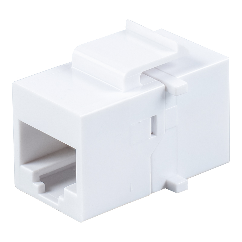 Bộ ghép nối nội tuyến RJ45 không được che chắn C6A (có bốn giá đỡ nhỏ) SM-2033C6A Bộ ghép nối nội tuyến RJ45 không được che chắn C6A (có bốn giá đỡ nhỏ) SM-2033C6A