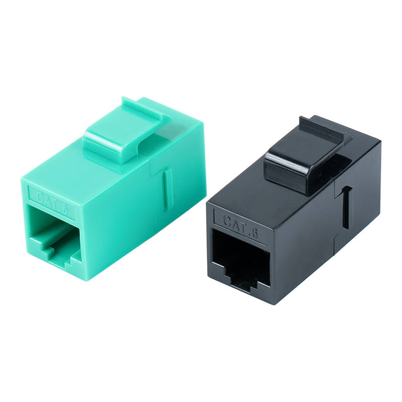 Bộ ghép nối nội tuyến RJ45 không được che chắn C6A SM-2034C6 Bộ ghép nối nội tuyến RJ45 không được che chắn C6A SM-2034C6