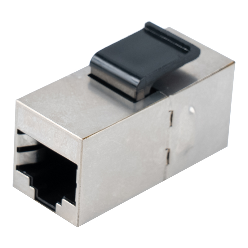 Bộ ghép nối nội tuyến RJ45 được bảo vệ C6 (có kẹp nhựa) SM-2034SC6 Bộ ghép nối nội tuyến RJ45 được bảo vệ C6 (có kẹp nhựa) SM-2034SC6