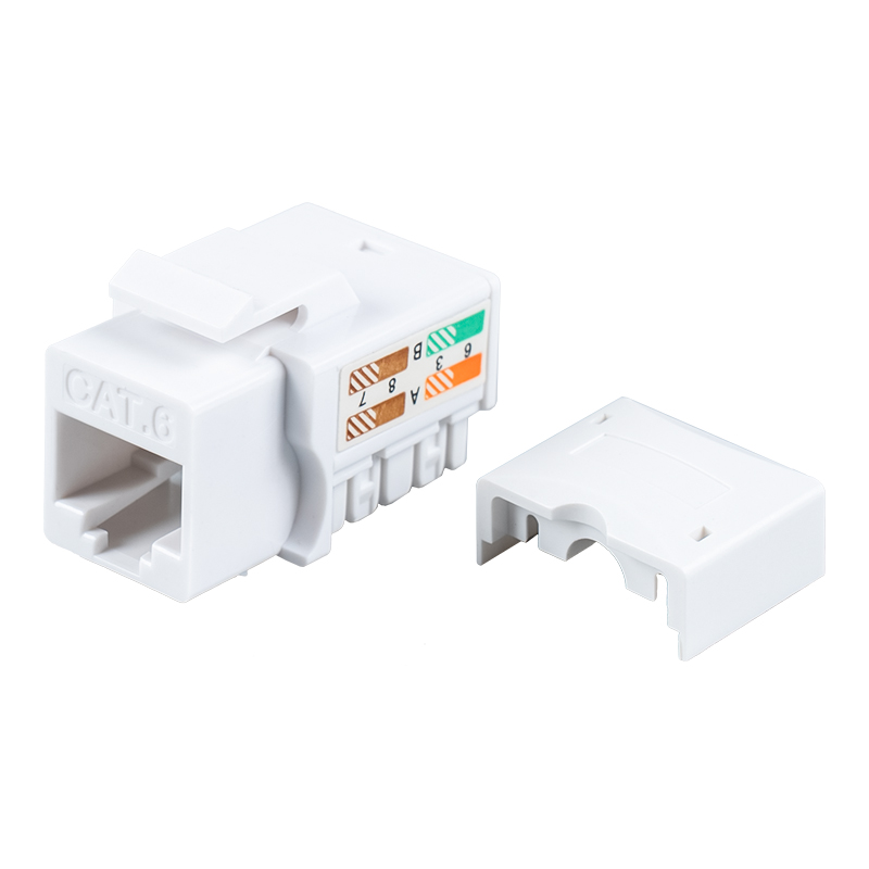 Giắc cắm mô-đun 90° Cat6 không được che chắn SM-2053H8C6