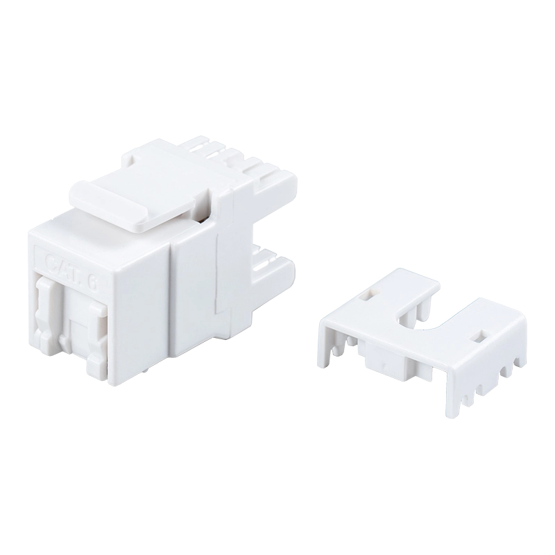 Giắc cắm mô-đun 180° không được che chắn Cat6 (có cửa chớp) SM-2064CD8C6