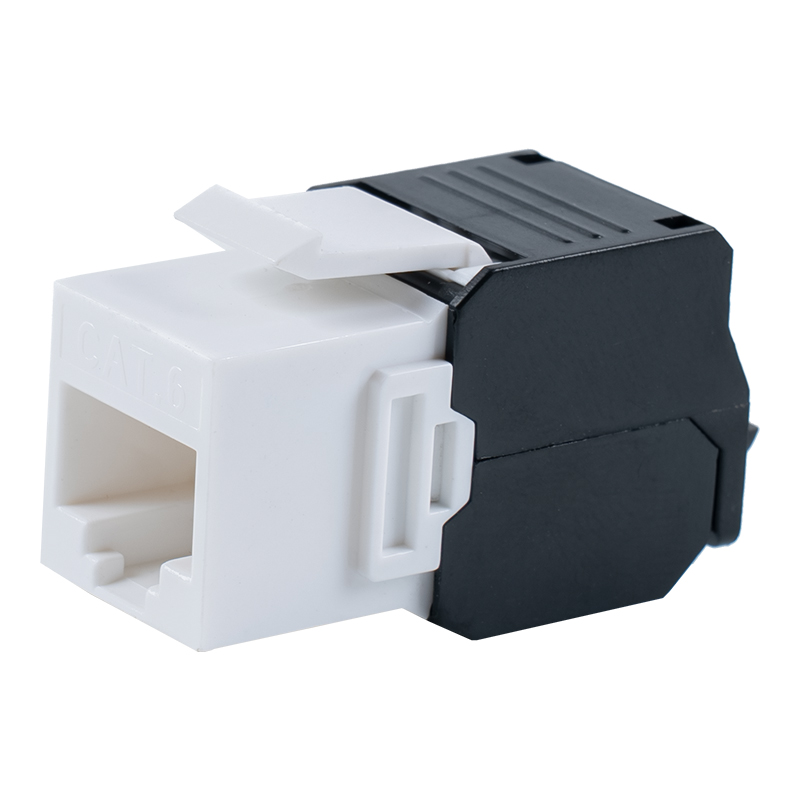 Giắc cắm mô-đun không dụng cụ 180° Cat6 không được che chắn (loại mở lật) SM-2336H8C6
