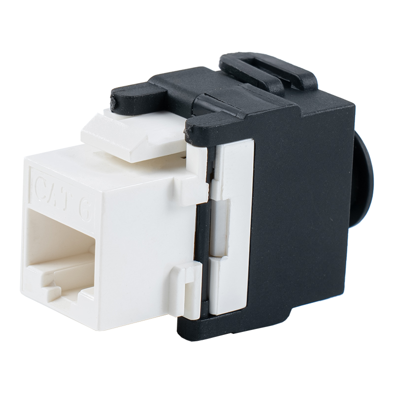 Giắc cắm mô-đun không dụng cụ 180° Cat6 không được che chắn (loại mở lật) SM-2336H8C6 Giắc cắm mô-đun không dụng cụ 180° Cat6 không được che chắn (loại mở lật) SM-2336H8C6