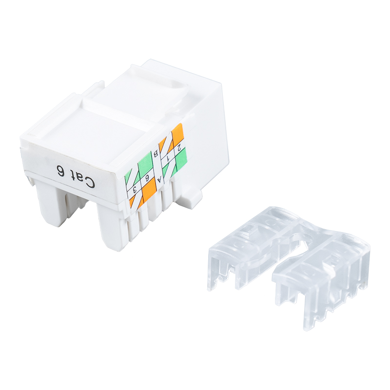 Giắc cắm Keystone 90° Cat6 không được che chắn SM-2337H8C6 Giắc cắm Keystone 90° Cat6 không được che chắn SM-2337H8C6