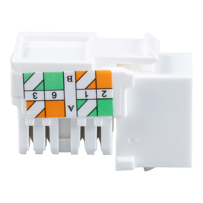 Giắc cắm Keystone 90° Cat6 không được che chắn SM-2337H8C6 Giắc cắm Keystone 90° Cat6 không được che chắn SM-2337H8C6