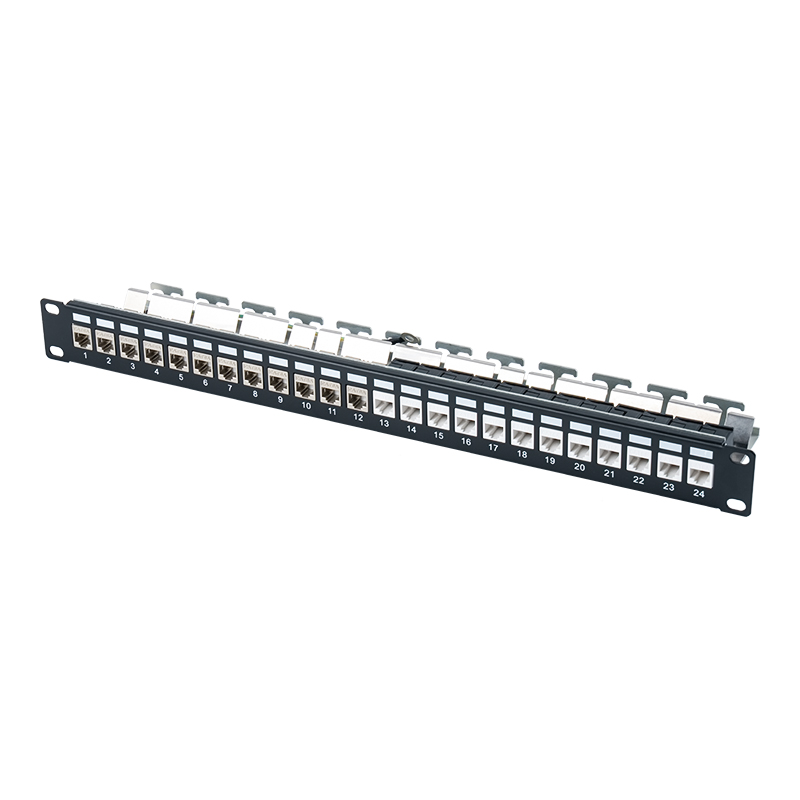 Giá trống được bảo vệ 19 inch 1U 24 cổng (có thẻ kỹ thuật số) SP-3245S-24P Giá trống được bảo vệ 19 inch 1U 24 cổng (có thẻ kỹ thuật số) SP-3245S-24P