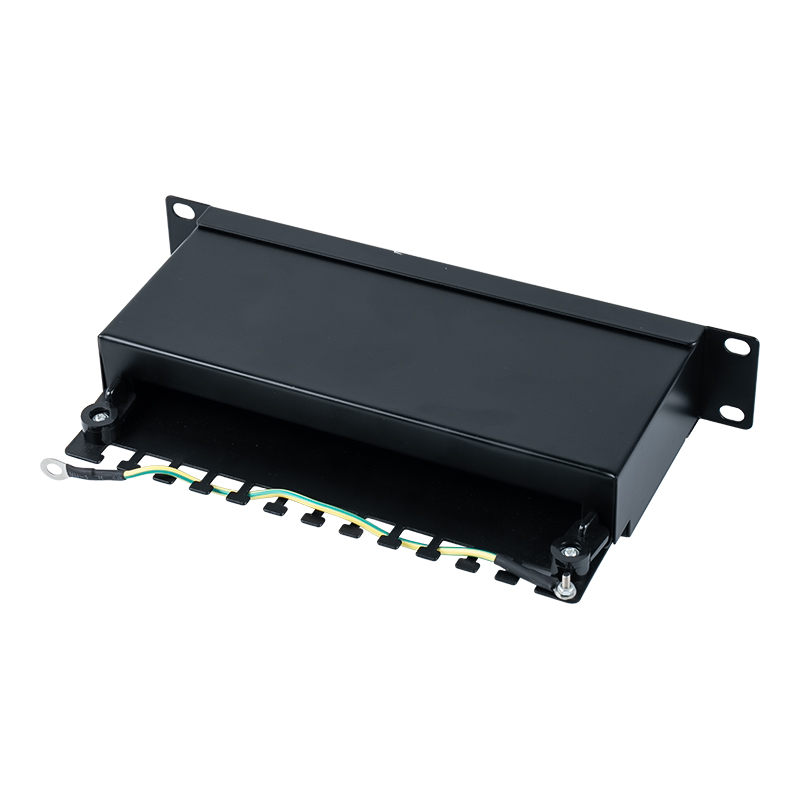 Bảng vá lỗi 12 cổng 10 inch 1U được bảo vệ loại 6 SP-3250SK12-C6 Bảng vá lỗi 12 cổng 10 inch 1U được bảo vệ loại 6 SP-3250SK12-C6