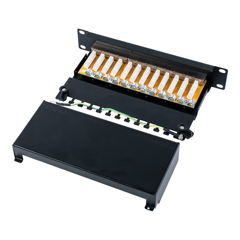 Bảng vá lỗi 12 cổng 10 inch 1U được bảo vệ loại 6 SP-3250SK12-C6 Bảng vá lỗi 12 cổng 10 inch 1U được bảo vệ loại 6 SP-3250SK12-C6