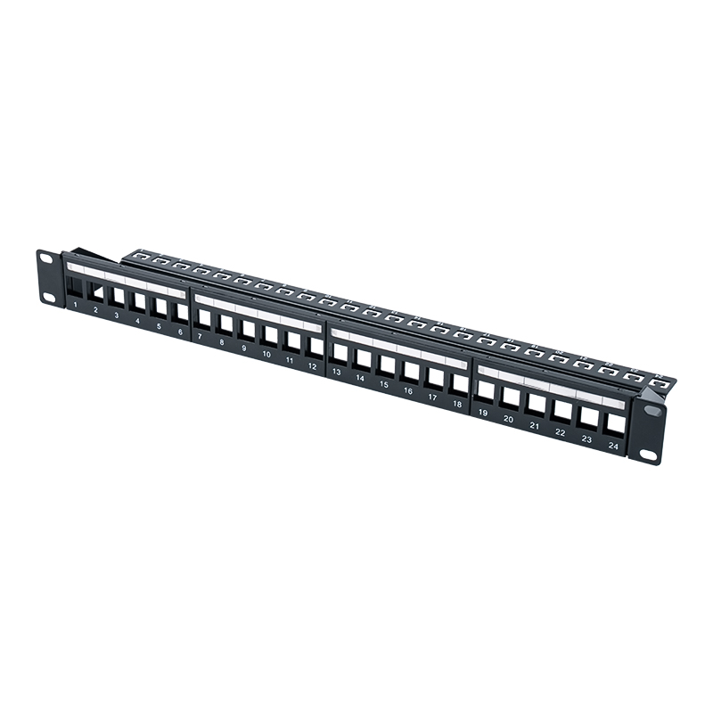 Bảng vá lỗi được bảo vệ 1U 24 cổng 19 inch (với mô-đun C6) SP-3260-24P Bảng vá lỗi được bảo vệ 1U 24 cổng 19 inch (với mô-đun C6) SP-3260-24P