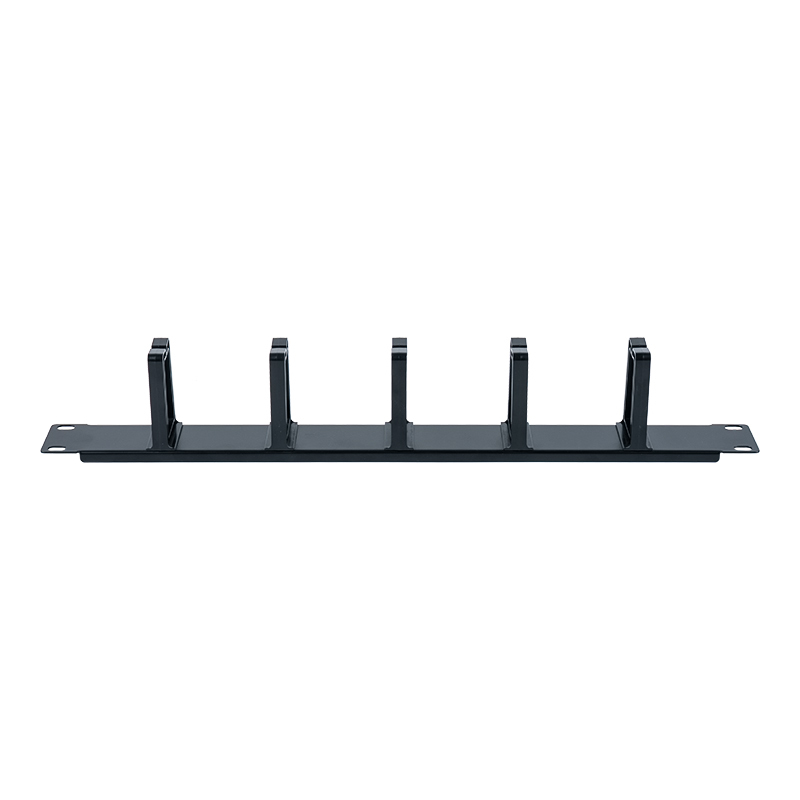 Giá quản lý cáp 1U 19 inch (5 vòng nhựa) SP-3627B-1U