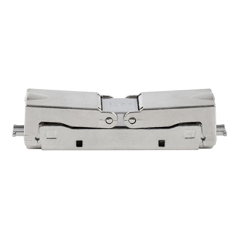 Đầu nối không dụng cụ loại đẩy xuống được bảo vệ Cat6A (Mở một lần) RJ-604S-1-C6A Đầu nối không dụng cụ loại đẩy xuống được bảo vệ Cat6A (Mở một lần) RJ-604S-1-C6A