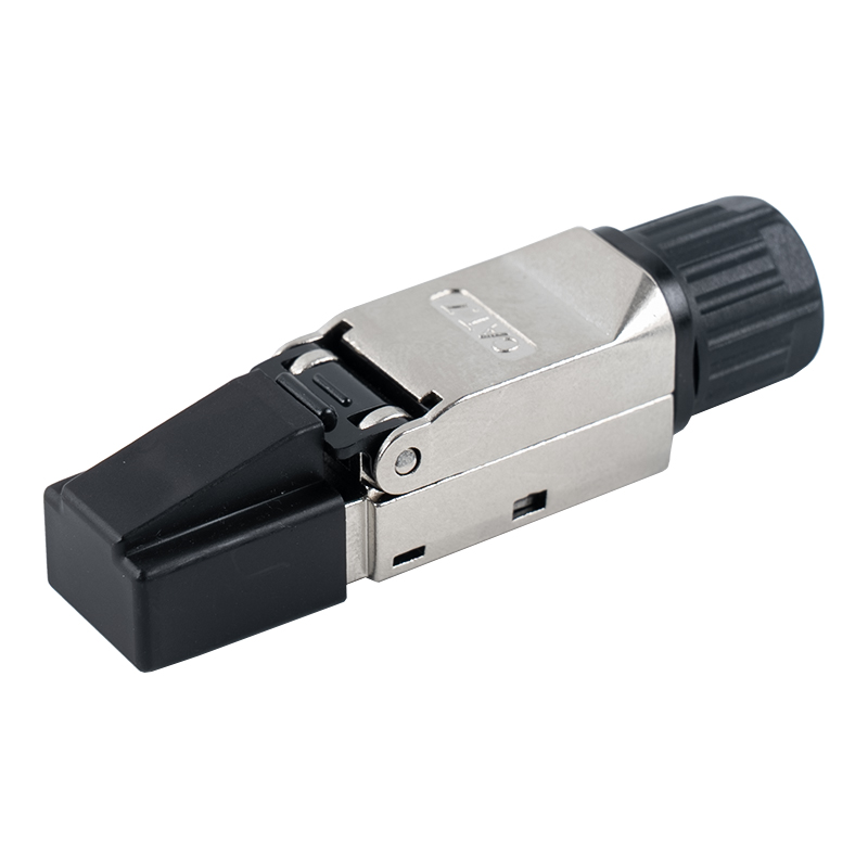 Đầu nối RJ45 không cần bảo vệ Cat7 (có vỏ bảo vệ bằng nhựa) RJ-G50S-1-C7 Đầu nối RJ45 không cần bảo vệ Cat7 (có vỏ bảo vệ bằng nhựa) RJ-G50S-1-C7
