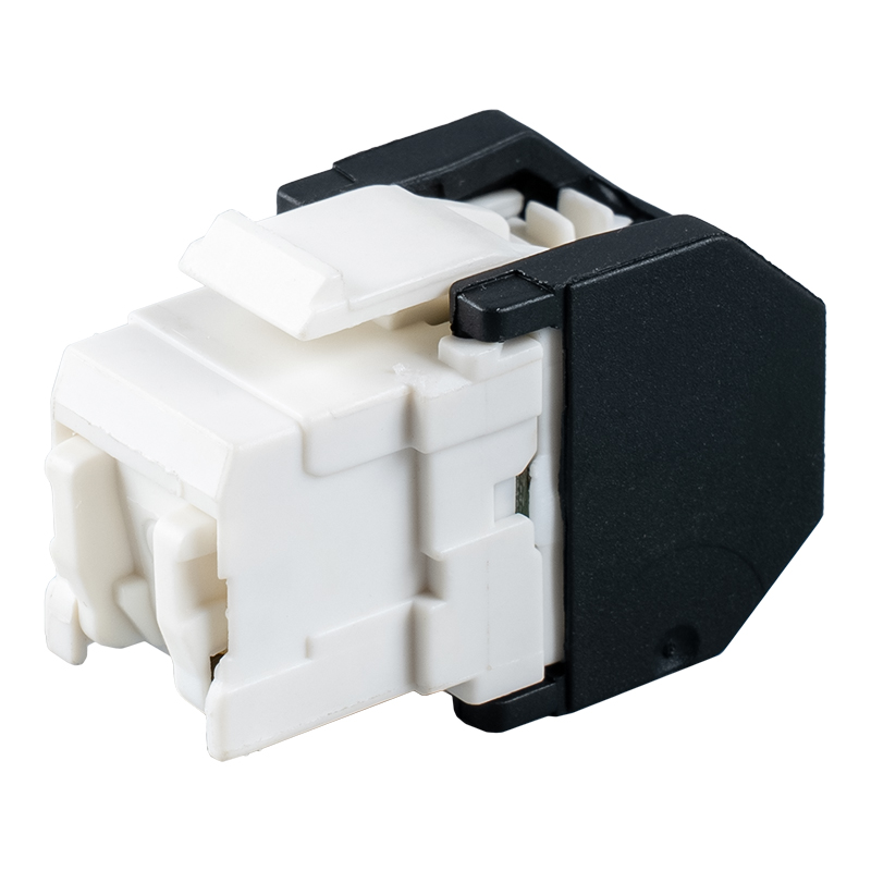 Giắc cắm mô-đun không dụng cụ 180° Cat6 không được che chắn (có cửa chớp) SM-2399H8C6 Giắc cắm mô-đun không dụng cụ 180° Cat6 không được che chắn (có cửa chớp) SM-2399H8C6