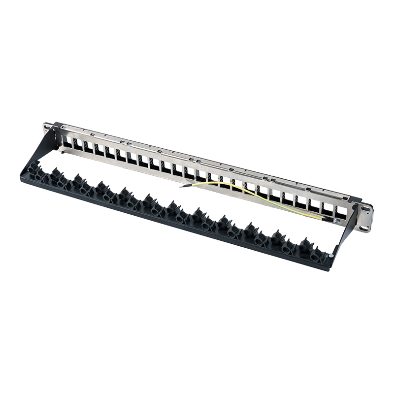 Giá đỡ không được che chắn 19 inch 1U 24 cổng (giá đỡ có thể gập lại) SP-3402-24P Giá đỡ không được che chắn 19 inch 1U 24 cổng (giá đỡ có thể gập lại) SP-3402-24P
