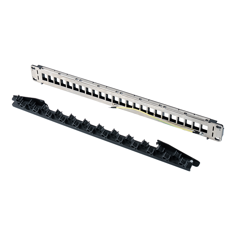 Giá đỡ không được che chắn 19 inch 1U 24 cổng (giá đỡ có thể gập lại) SP-3402-24P Giá đỡ không được che chắn 19 inch 1U 24 cổng (giá đỡ có thể gập lại) SP-3402-24P