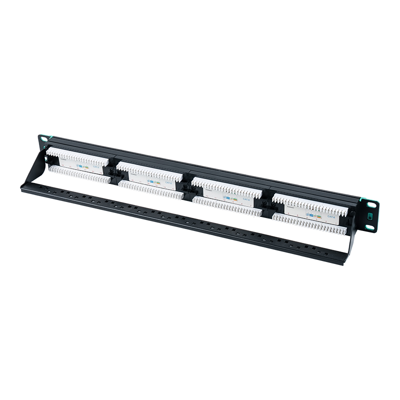 Giá đỡ không được che chắn 19 inch 1U 24 cổng (có bìa nhựa có thể thay thế) SP-3406-24P Giá đỡ không được che chắn 19 inch 1U 24 cổng (có bìa nhựa có thể thay thế) SP-3406-24P