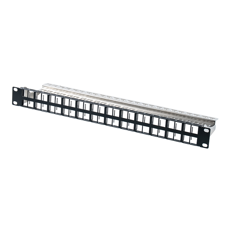 Giá trống được bảo vệ 19 inch 1U 24 cổng (phiên bản không đánh số) SP-3407-24P